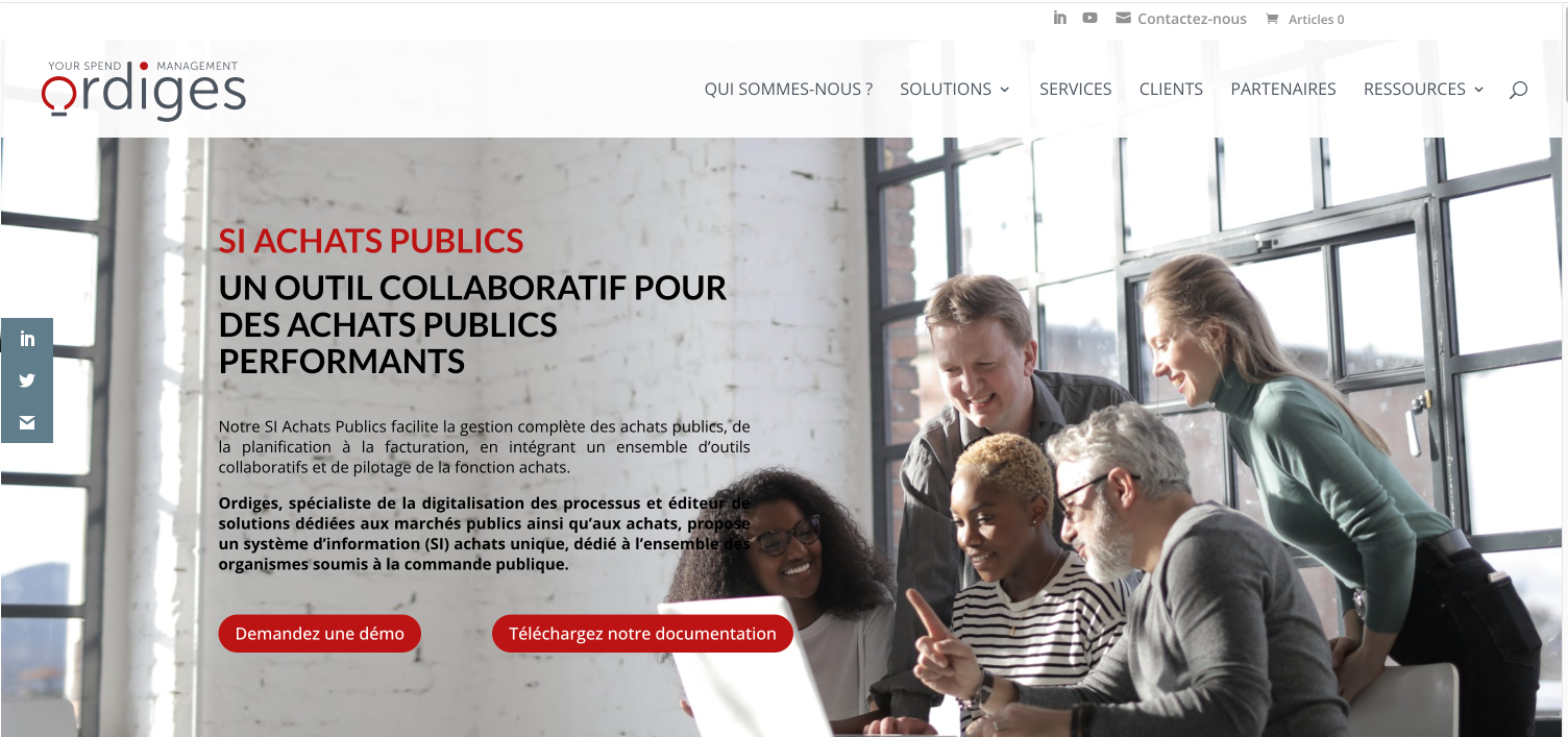 Maquette web Ordiges