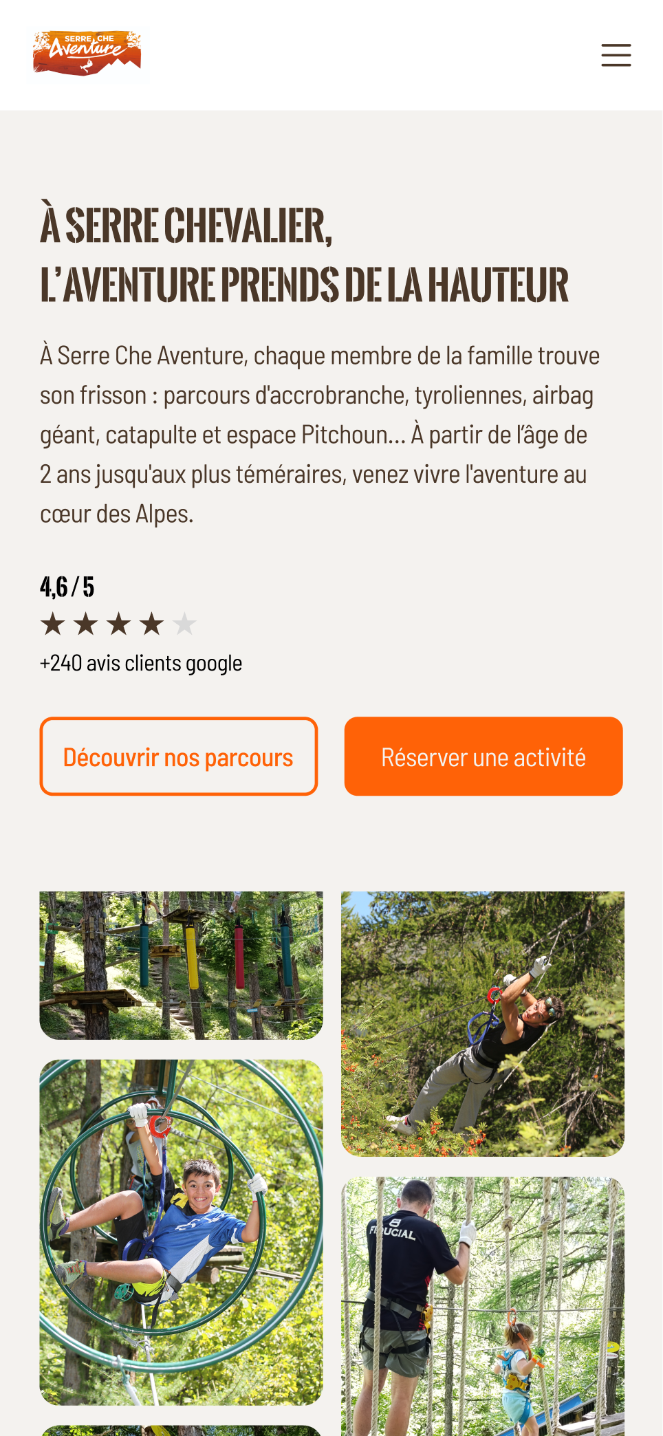 Maquette mobile Serre Che Aventure