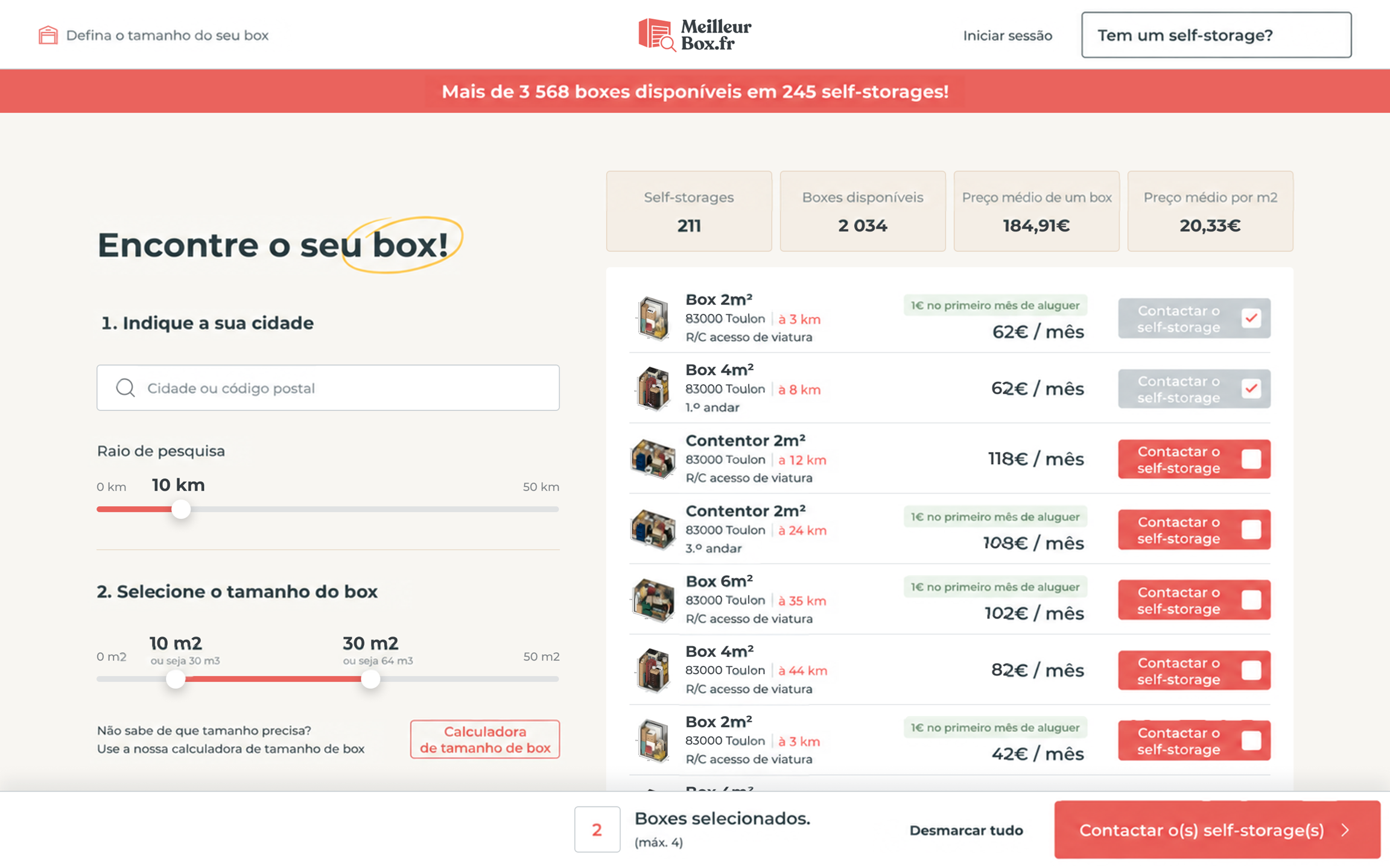Maquette web MeilleurBox