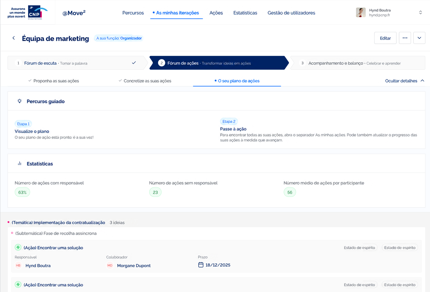 Maquette web CNP Assurances