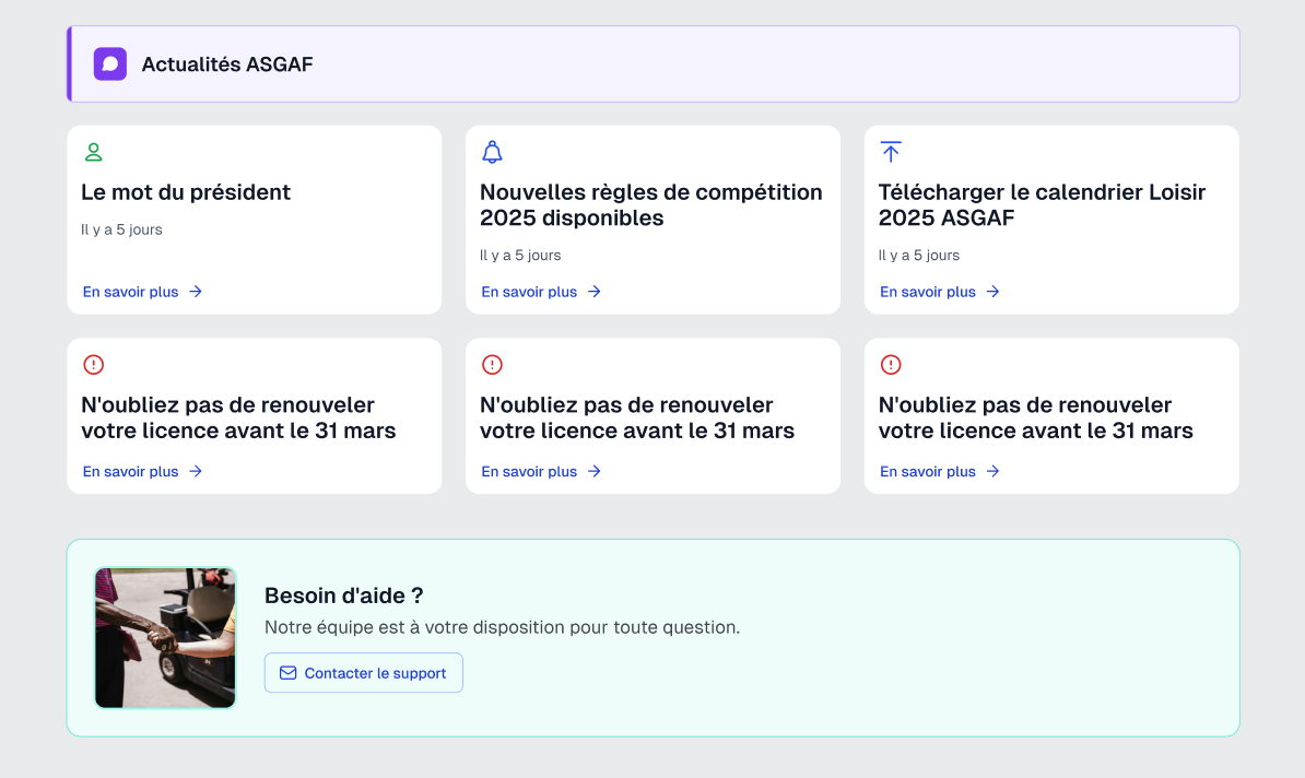 Maquette web ASGAF