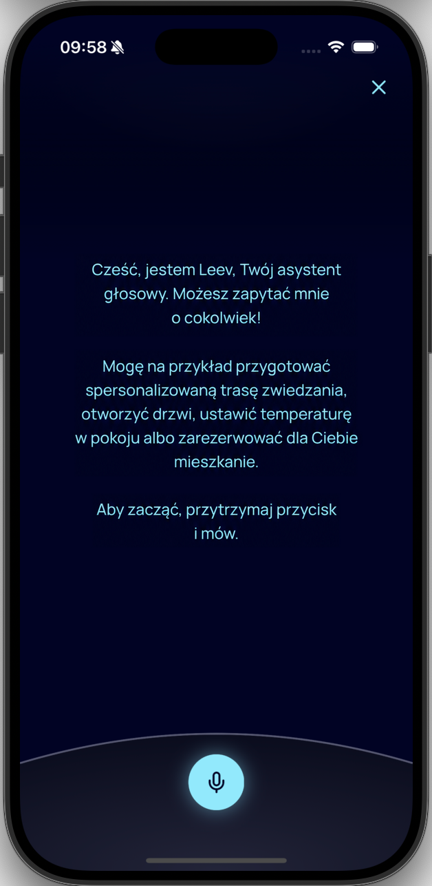 Maquette mobile Leev