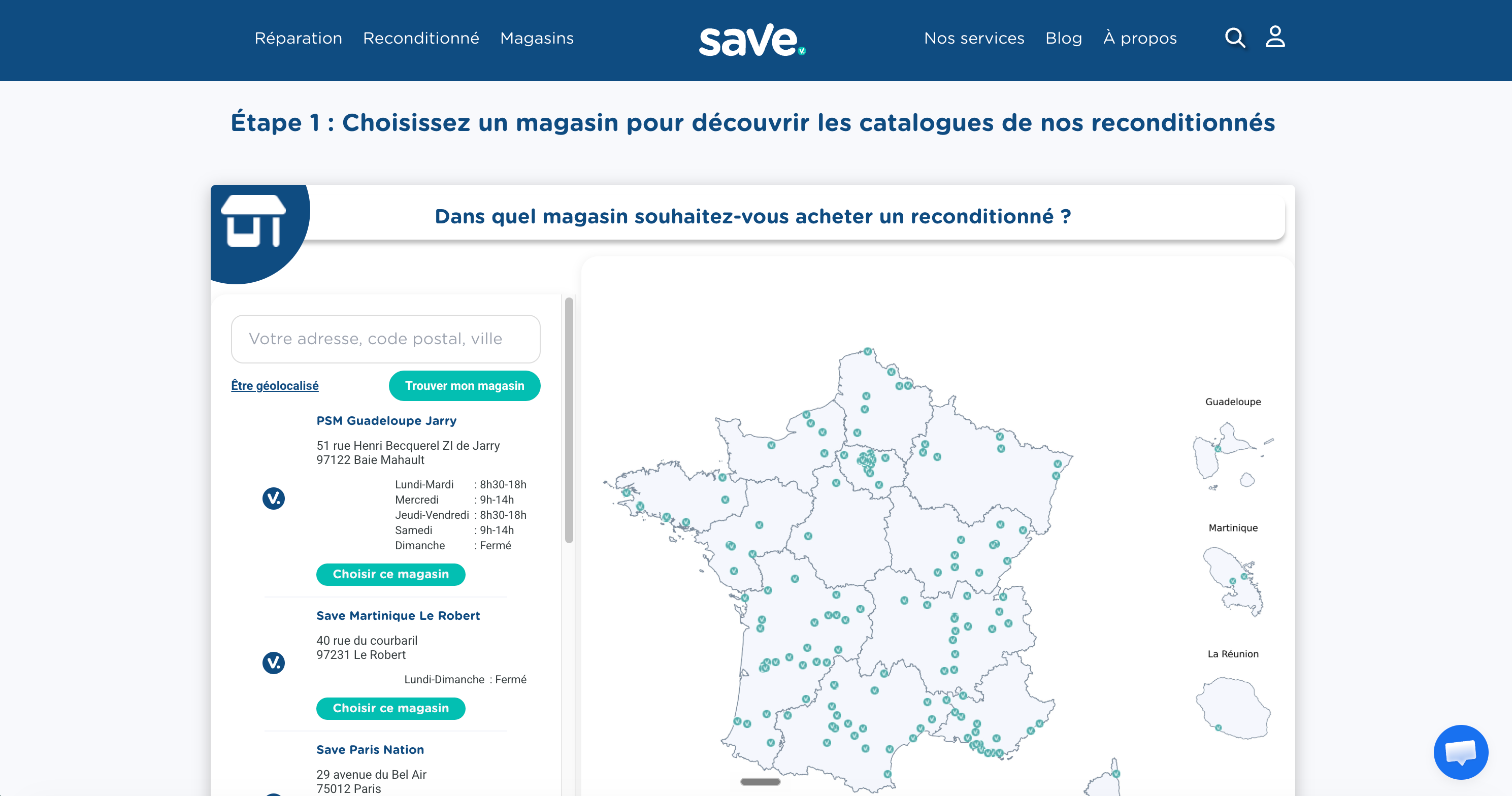 Save Web Mock-up