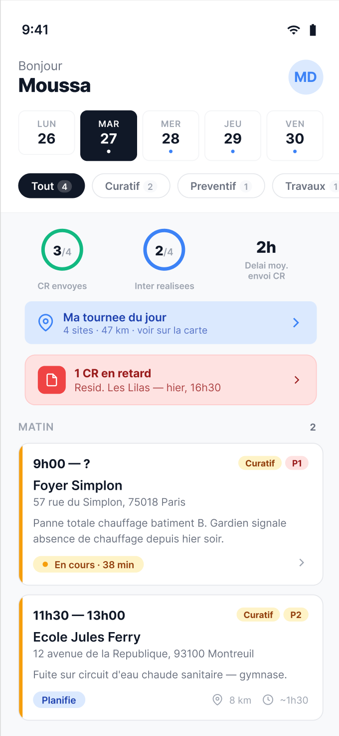 Maquette mobile Charpentier SAS