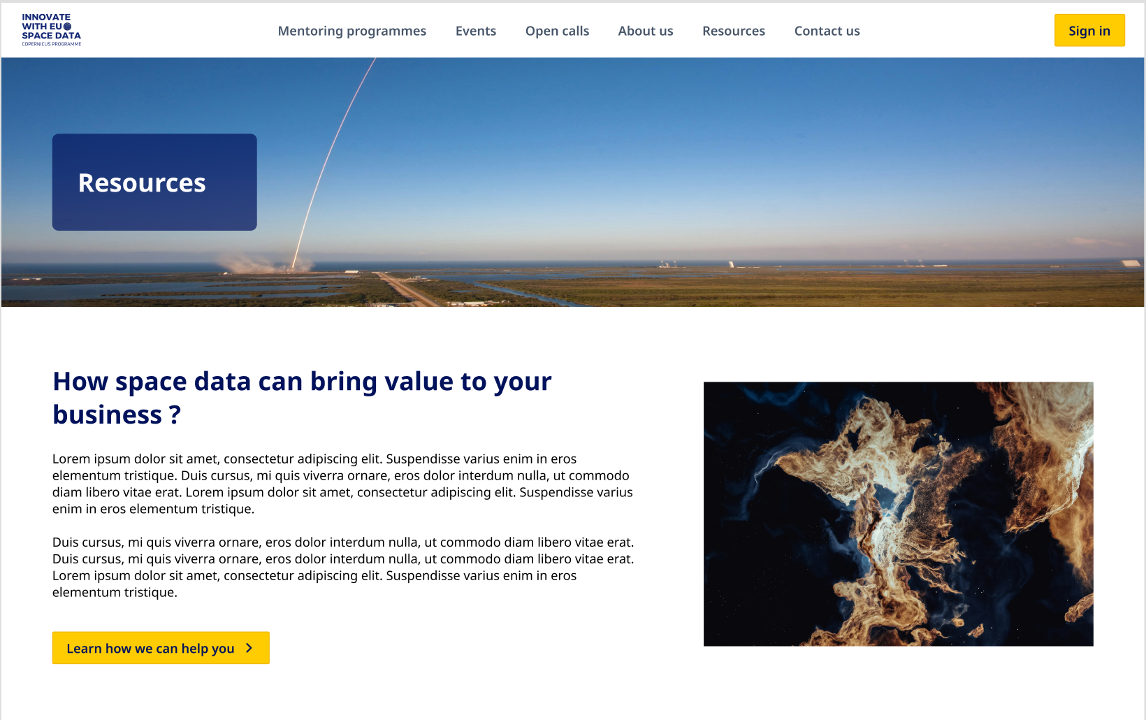 Maquette web Expertise France