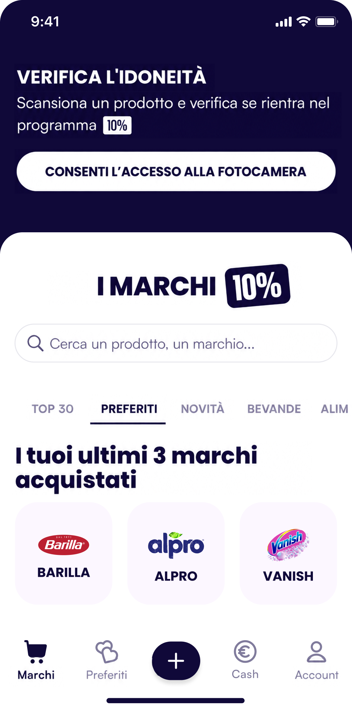Maquette mobile Dix pourcent