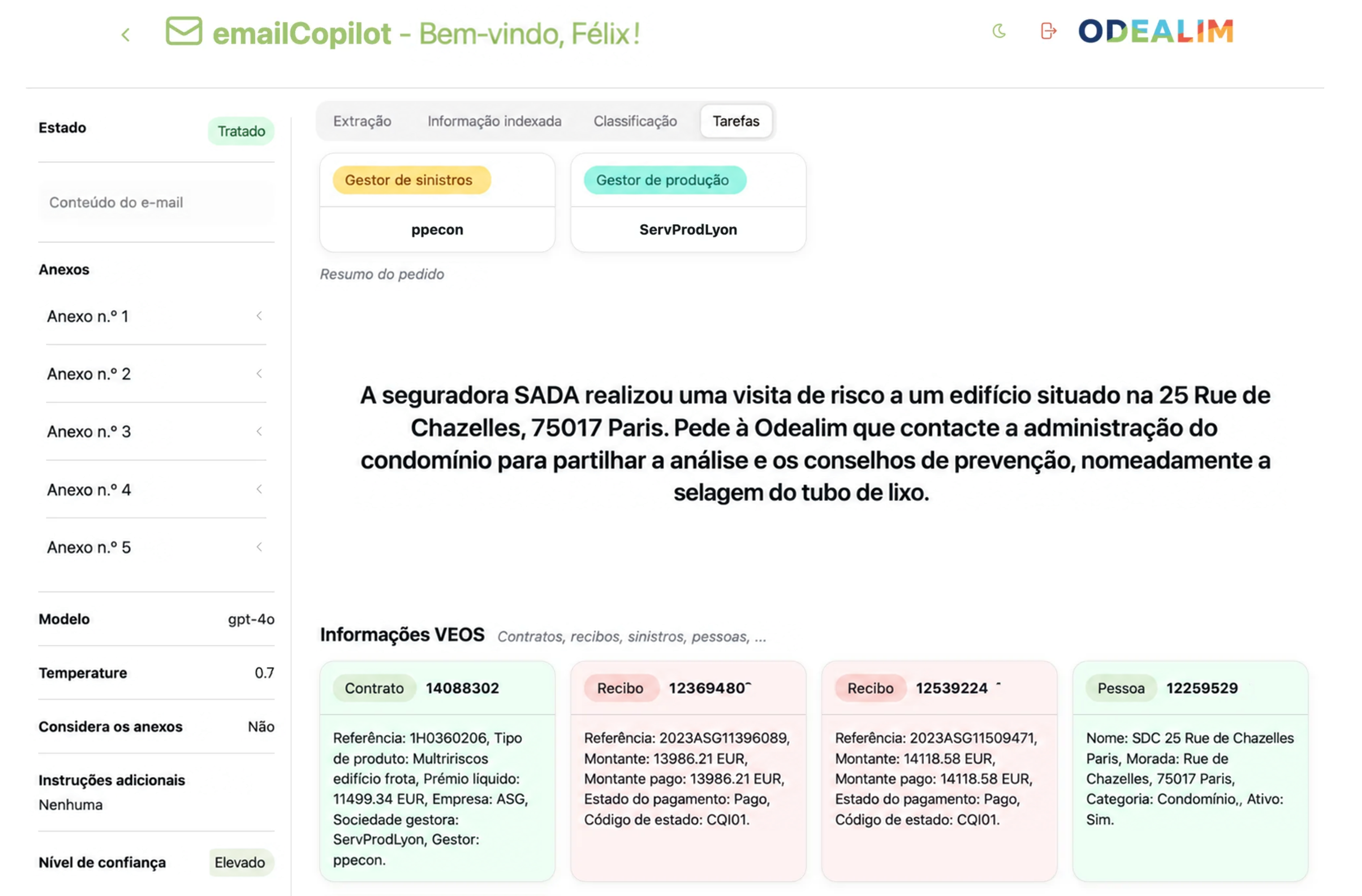 Maquette web Groupe Odealim