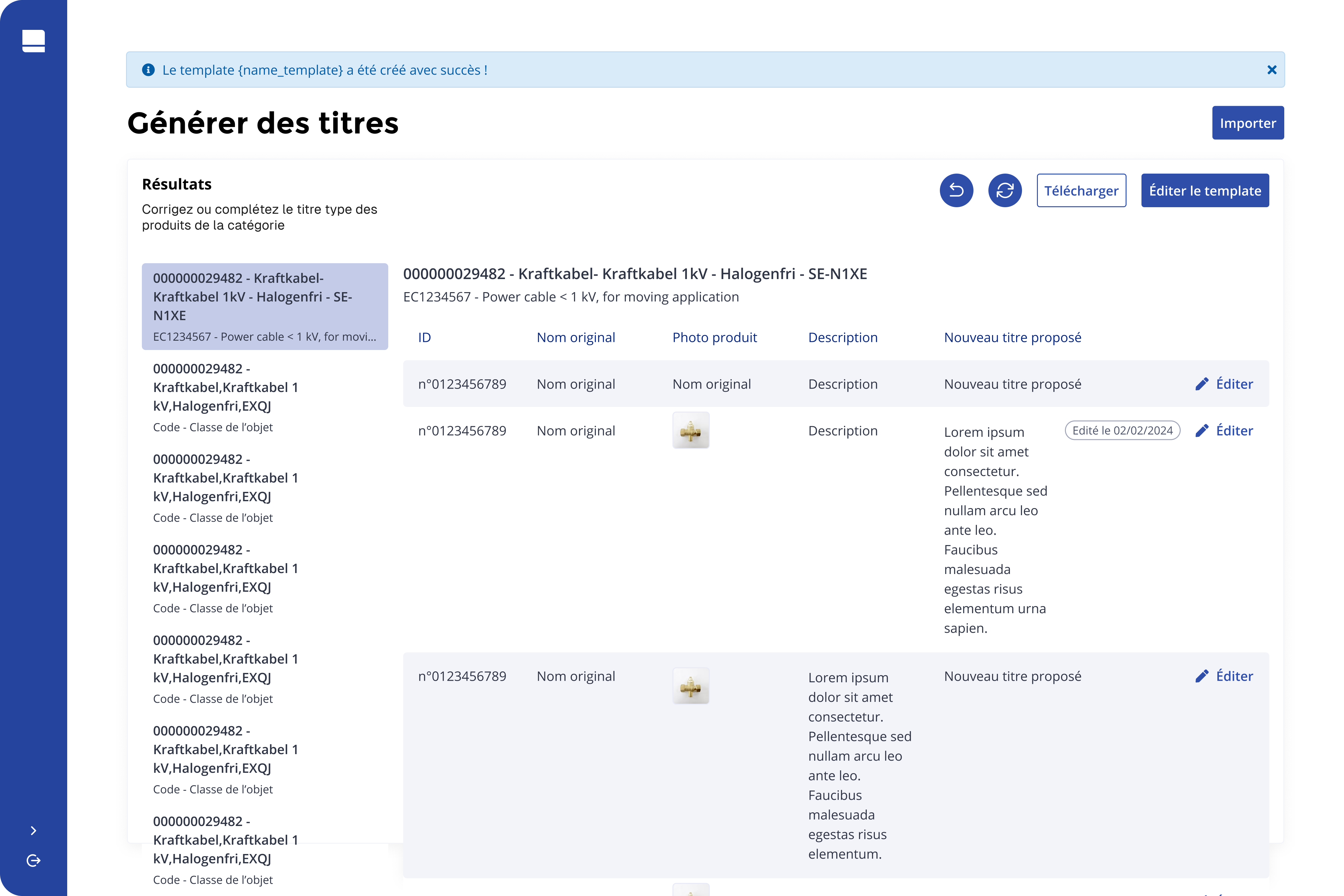 Maquette web Groupe Rexel