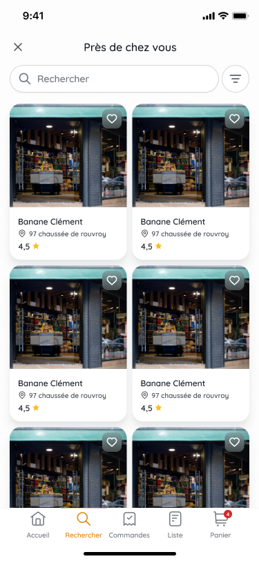 Maquette mobile AI BILL