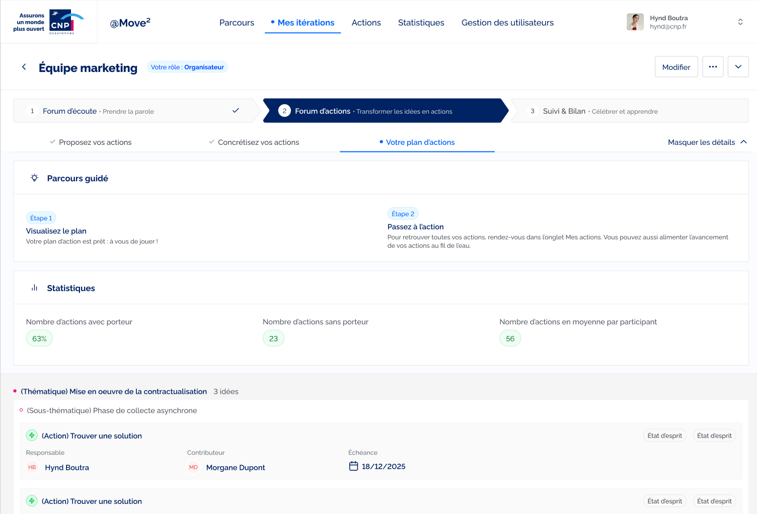 Maquette web CNP Assurances